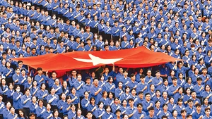 Lực lượng tình nguyện viên Thủ đô gặp gỡ, giao lưu và tập huấn trước đại lễ.