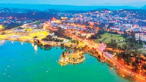 Khu vực trung tâm của Lâm Đồng ngàn hoa.