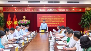 Chủ tịch nước Lương Cường làm việc với Ban thường vụ Tỉnh ủy Quảng Ninh.