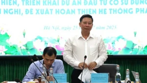 Thứ trưởng Tư pháp Nguyễn Thanh Ngọc phát biểu.