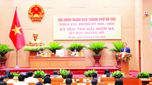 Kỳ họp thứ 23 Hội đồng nhân dân thành phố Hà Nội.