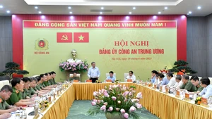 Tổng Bí thư Tô Lâm phát biểu kết luận Hội nghị. (Ảnh: Đăng Khoa)