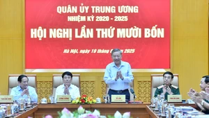 Tổng Bí thư Tô Lâm chủ trì Hội nghị Quân ủy Trung ương lần thứ 14. (Ảnh: ĐĂNG KHOA)