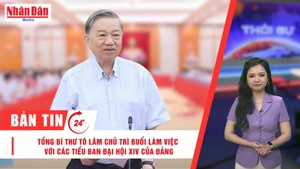 [Video] Thời sự 24h ngày 30/7/2025: Tổng Bí thư Tô Lâm chủ trì buổi làm việc với các Tiểu ban Đại hội XIV của Đảng