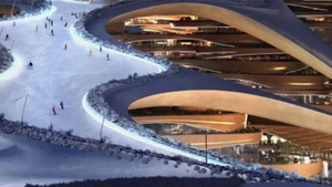 Khu nghỉ dưỡng trượt tuyết Trojena, thuộc siêu dự án NEOM của Saudi Arabia, nơi dự kiến diễn ra Đại hội Thể thao mùa Đông châu Á. (Ảnh: soulofsaudi.com)