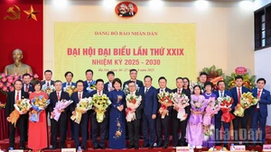 [Ảnh] Toàn cảnh Đại hội đại biểu Đảng bộ Báo Nhân Dân lần thứ XXIX