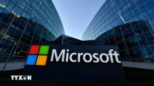 Trụ sở Tập đoàn Microsoft tại Issy-Les-Moulineaux, Pháp. (Ảnh: AFP/TTXVN)
