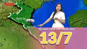 [Video] Dự báo thời tiết đêm nay và ngày mai 13/7/2025: Mưa có xu hướng giảm