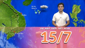 [Video] Dự báo thời tiết ngày 15/7/2025: Nắng nóng trên khu vực Bắc Bộ và Trung Bộ 
