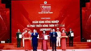 Agribank là đại diện ngân hàng duy nhất được vinh danh trong Chương trình.