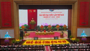 Quang cảnh Đại hội. (Ảnh: HẢI ĐĂNG)