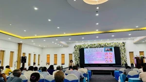 Quang cảnh một hội nghị.