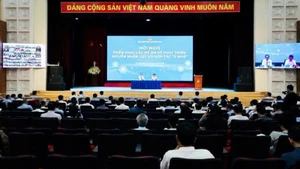 Quang cảnh hội nghị. 
