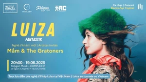 Nữ nghệ sĩ Luiza với phong cách electro-pop tropical đầy màu sắc sẽ có buổi trình diễn bùng nổ tại Hà Nội.