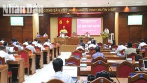 Quang cảnh kỳ họp.