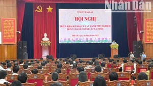 Quang cảnh hội nghị.