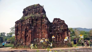 Di sản Mỹ Sơn và vùng phụ cận còn nhiều tiềm năng để kết nối và phát triển loại hình du lịch có trách nhiệm, hướng đến việc chia sẻ với cộng đồng. (Ảnh Khiếu Minh)