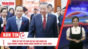 [Video] Thời sự 24h ngày 7/8/2025: Tổng Bí thư dự Đại hội Đảng bộ Văn phòng Trung ương Đảng nhiệm kỳ 2025-2030