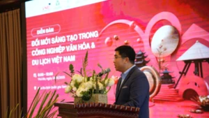 TS Nguyễn Trung Dũng - Chủ tịch VNEI phát biểu khai mạc.