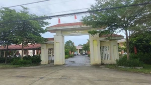 Trụ sở xã Quảng Trung, thị xã Ba Đồn sẽ trở thành trụ sở xã Nam Ba Đồn, tỉnh Quảng Trị từ ngày 1/7. 