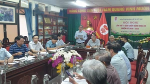 Hội nghị đánh giá kết quả hoạt động tri ân liệt sĩ trong 6 tháng đầu năm 2025.