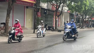Dự báo khu vực Hà Nội có mưa rào và dông, cục bộ có nơi mưa to. (Ảnh minh họa: Đ.T)