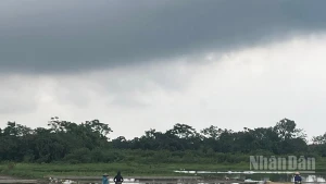 Dự báo khu vực Hà Nội có lúc có mưa rào và dông, cục bộ có nơi mưa to. (Ảnh minh họa: Đ.T)