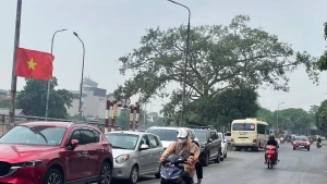 Dự báo khu vực Hà Nội có lúc có mưa rào và dông. (Ảnh minh họa: Đ.T)