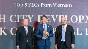 Giải thưởng là sự ghi nhận hơn một thập kỷ đổi mới, quản trị minh bạch, hiện đại, gắn kết hiệu quả kinh doanh với ESG, chuyển đổi số và phát triển bền vững.