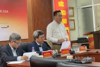 Ông Nguyễn Nguyên, Cục trưởng Cục trưởng Cục Xuất bản, In và Phát hành, Phó Chủ tịch Hội Xuất bản Việt Nam thông tin về Giải thưởng Sách Quốc gia lần thứ VIII.