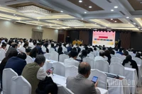 Đông đảo các đơn vị xuất bản, in và phát hành tham dự hội nghị. 