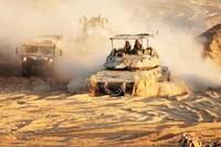 Lực lượng Phòng vệ Israel rút quân khỏi Gaza. Ảnh: AFP