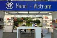 Gian hàng của ngành xuất bản Việt Nam tại Hội sách.