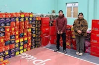 Phòng Cảnh sát hình sự Công an Hà Nội bắt giữ vụ mua bán hơn 6 tấn pháo nổ.