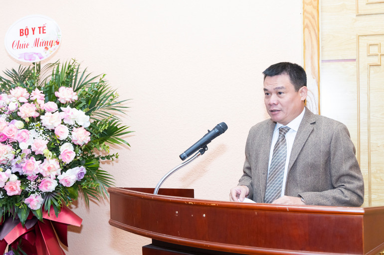 M. Do Truong Duy, directeur du Centre national d'information sanitaire du ministère de la Santé, a pris la parole. z7270871890313-1ce0fbb28f65703767e200d055935dc5.jpg