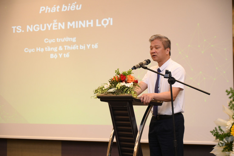 Tiến sĩ Nguyễn Minh Lợi, Cục trưởng Cục Hạ tầng và Thiết bị y tế, Bộ Y tế. drp-9292.jpg