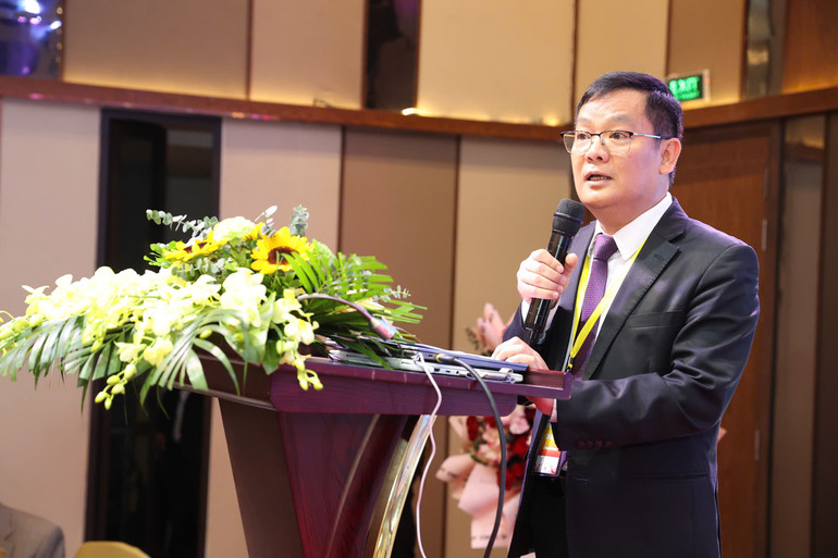Tiến sĩ Vương Ánh Dương, Phó Cục trưởng Cục Quản lý Khám, chữa bệnh, Bộ Y tế phát biểu. z7125499059937-60a8169d5638161fc8bd3a0b5083ab0d.jpg