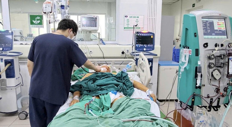 Cả 3 bệnh nhân đều có điểm chung là thường xuyên lội nước. z7143566423624-2493c077a80fe73ec4a1417a0bb33cb5.jpg