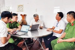 Đoàn kiểm tra làm việc với đại diện cơ sở homestay Your House Phú Quốc 2, đặc khu Phú Quốc.