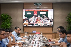 Viettel kích hoạt toàn bộ hệ thống ứng phó ở cấp độ cao nhất nhằm bảo đảm thông tin phục vụ chỉ đạo các cấp cũng như công tác cứu nạn, cứu hộ. (Ảnh: ĐỨC THỌ)