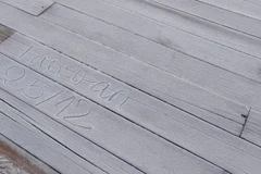 Băng giá phủ trắng đỉnh Fansipan.