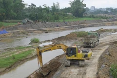 Mặt bằng không liền thửa đã ảnh hưởng nhiều tới tiến độ thi công Dự án Quản lý đa thiên tai lưu vực sông Nậm Rốm tại tỉnh Điện Biên. 