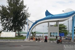 Cảng cá Thọ Quang mang diện mạo mới sau khi được nâng cấp, mở rộng.