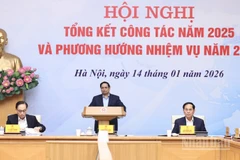 Thủ tướng Phạm Minh Chính phát biểu chỉ đạo tại hội nghị.