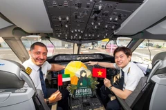 Etihad khai trương đường bay thẳng Hà Nội-Abu Dhabi, mở rộng kết nối Việt Nam và Trung Đông. (Ảnhh: TRUNG HIẾU)