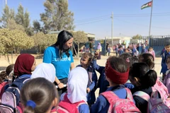 UNICEF hỗ trợ trẻ em tại Jordan. (Ảnh: UNICEF)