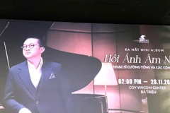 Lễ công bố mini album "Hồi ảnh âm nhạc" của nhạc sĩ Cường Tống thu hút đông văn nghệ sĩ tham dự.