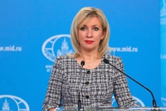 Người phát ngôn Bộ Ngoại giao Nga Maria Zakharova. (Nguồn: Trung tâm Báo chí, Bộ Ngoại giao Nga) 