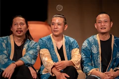 Ba nghệ sĩ Nguyễn Đức Minh, Trần Quang Sự, Đinh Anh Tuấn