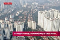 [Video] Hà Nội duyệt quy hoạch dự án nhà ở xã hội 20 tầng ở Hoài Đức